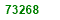 SEVENTY THREE THOUSAND TWO HUNDRED  AND SIXTY EIGHT